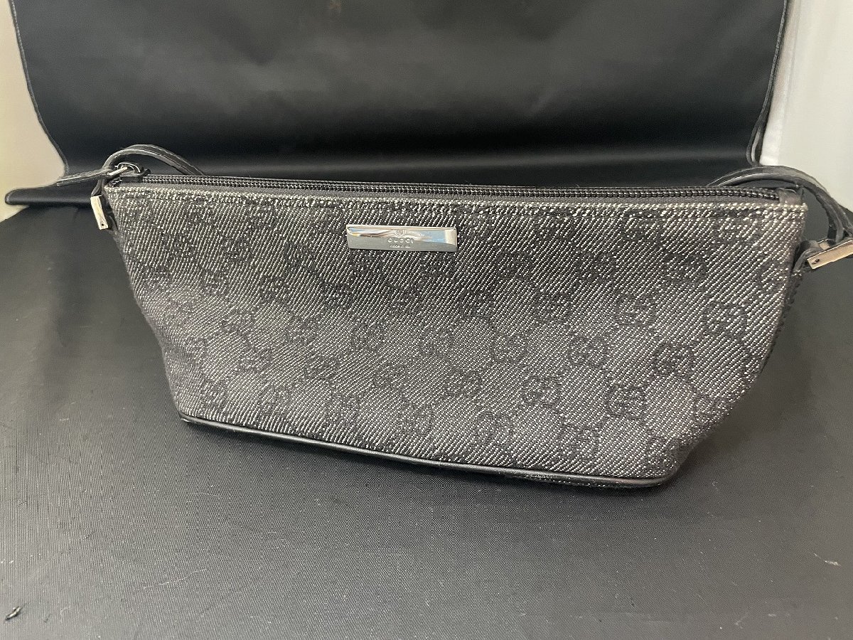 〓 希少品【GUCCI グッチ 07198 2123 GGキャンバス レザー