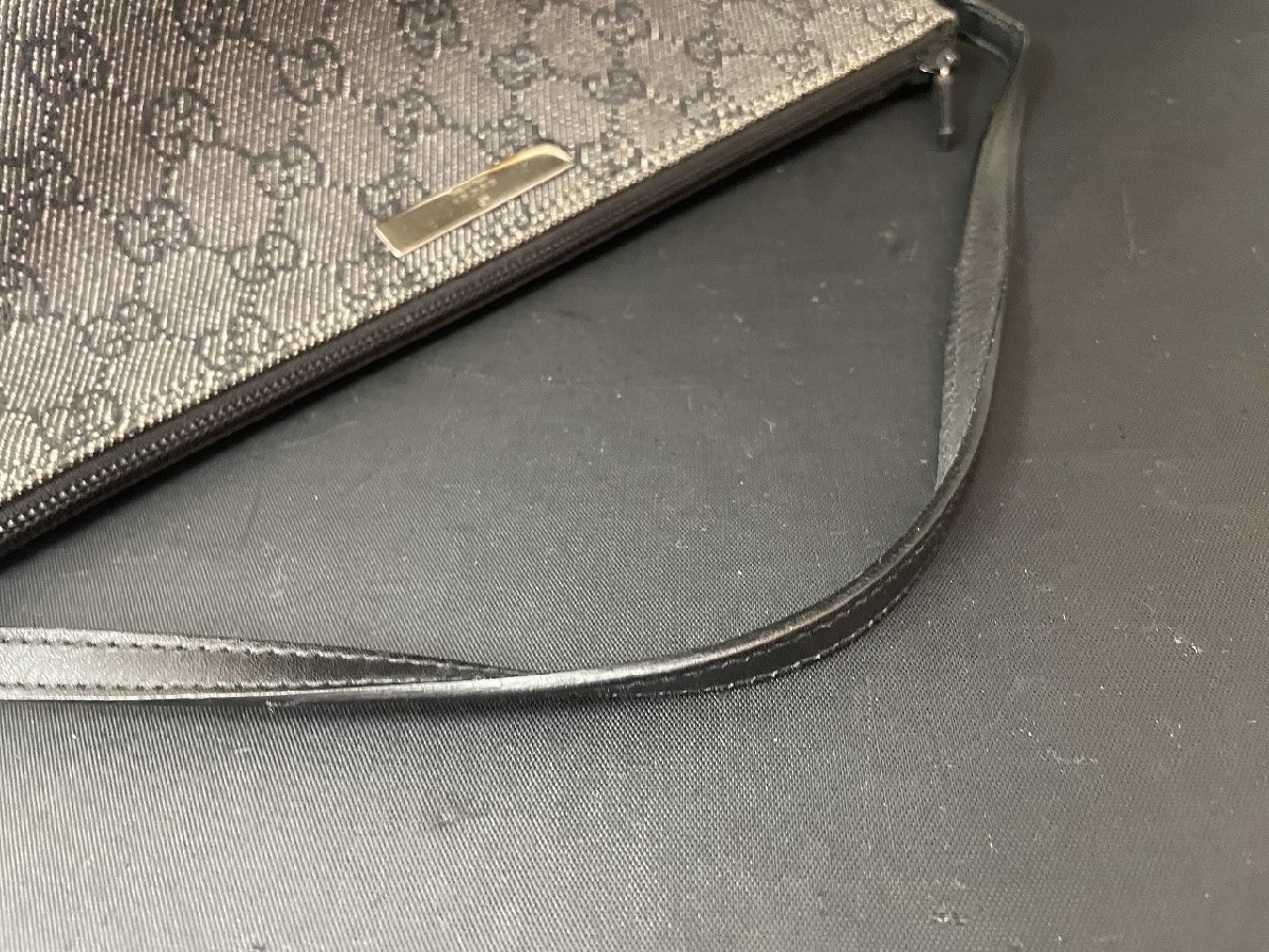 〓 希少品【GUCCI グッチ 07198 2123 GGキャンバス レザー
