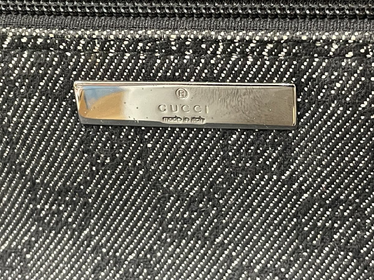 〓 希少品【GUCCI グッチ 07198 2123 GGキャンバス レザー