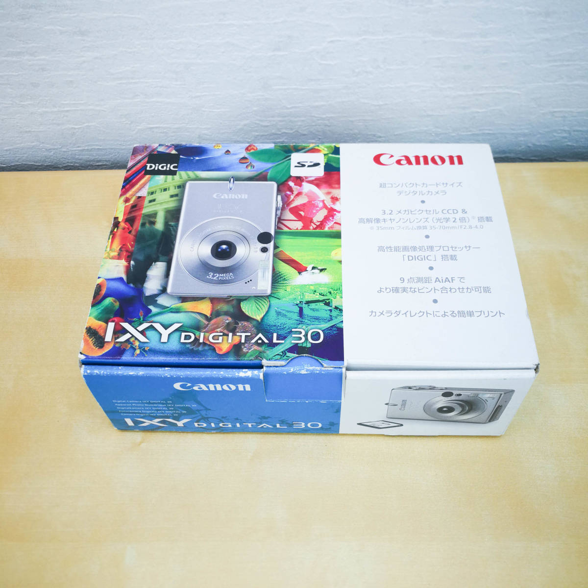 ジャンク品 キャノン IXY DIGITAL 30 シルバー デジタルカメラ Canon