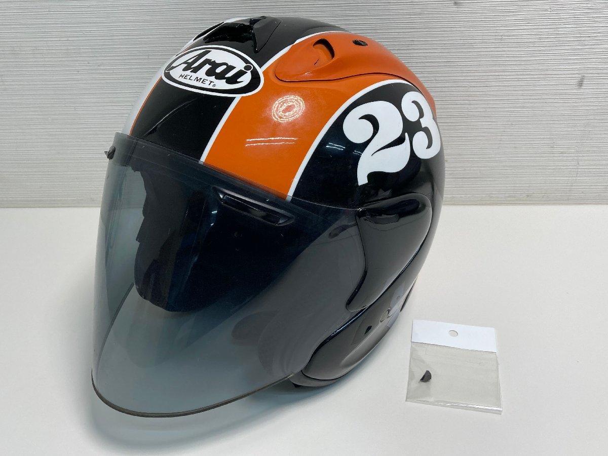 Arai ジェットヘルメット mz 61.62cm 2011年製 ◇3117/登呂バザール店
