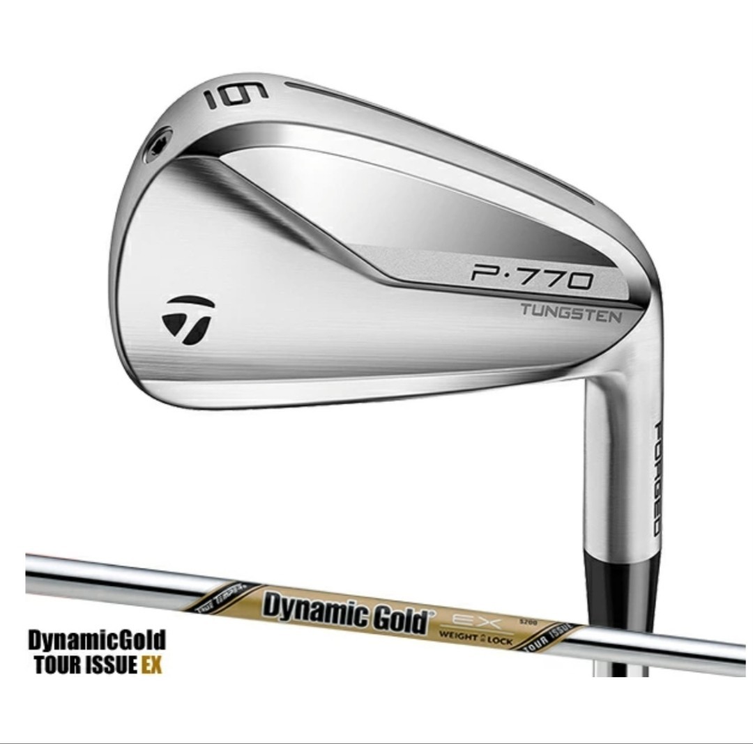 テーラーメイド P770 アイアンセット Dynamic Gold 2020年 TaylorMade 