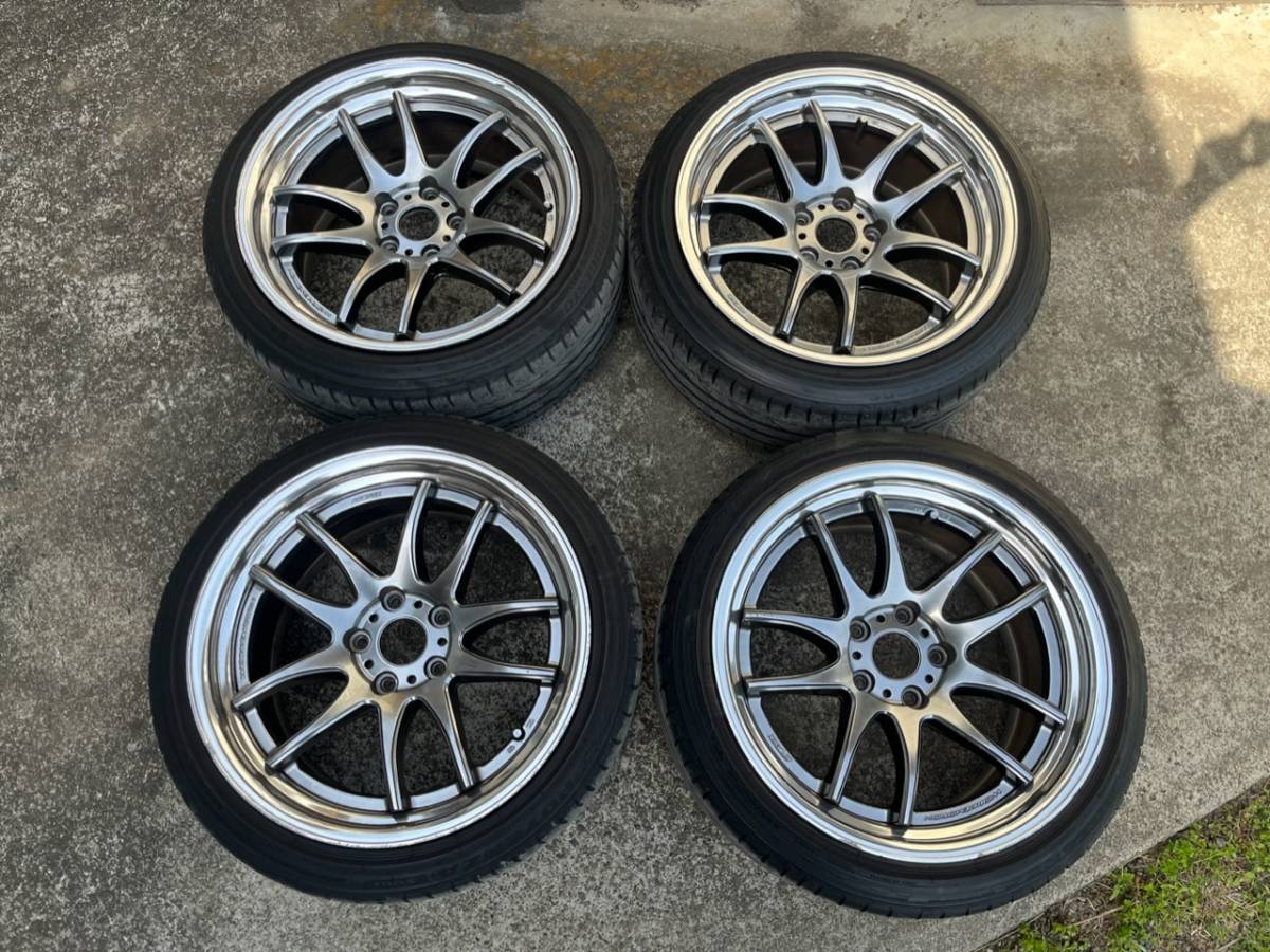 ワークエモーションCR2R CR2P 18インチ 9.5j オフセット35 Work 