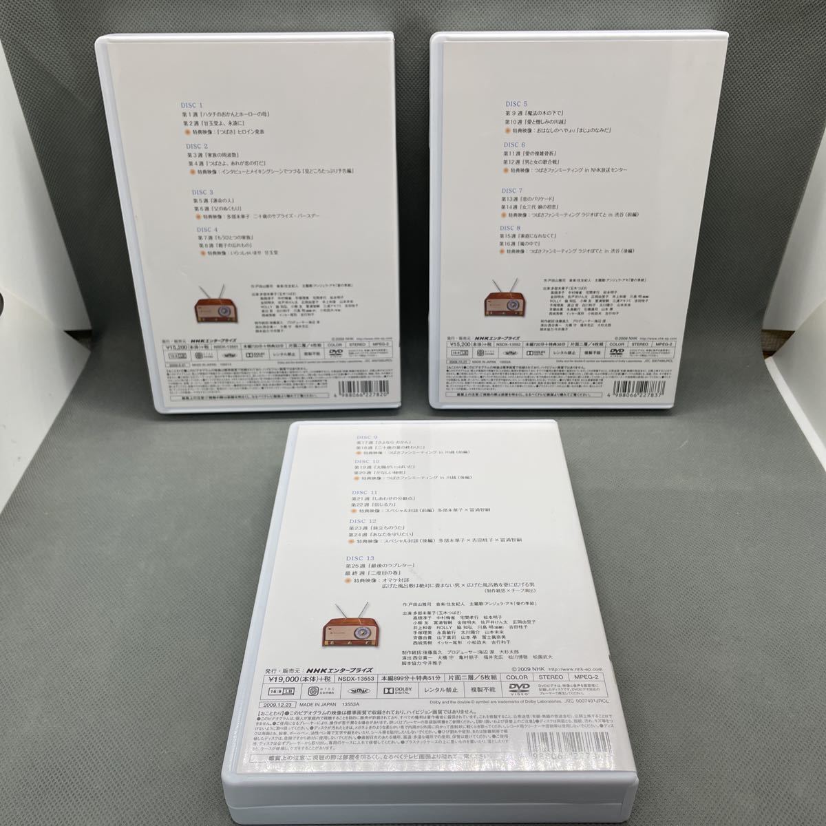 送料無料】 多部未華子:主演 NHK連続テレビ小説 つばさ 完全版 DVD-BOX 