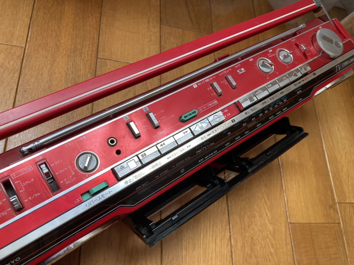 ♪昭和レトロ♪「SANYO/サンヨー」ダブルラジカセ MR-WU4 MKIII(R