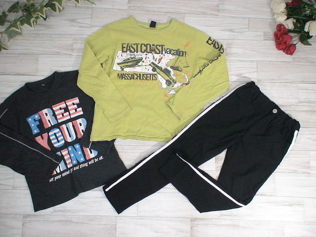 29-9339 ☆130～140㎝サイズ・男の子・子供服☆チビお兄・カジュアル