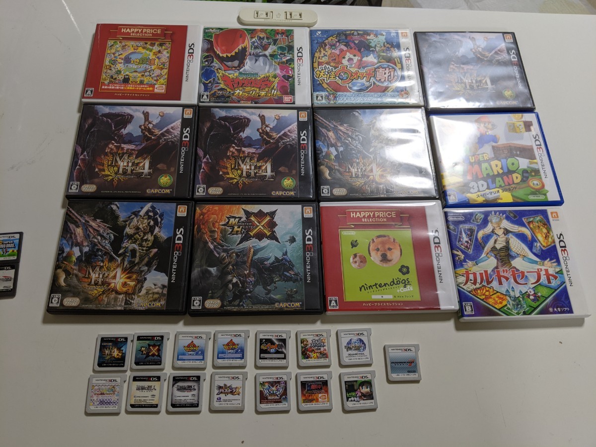 Nintendo DS ソフト まとめ売り 21本セット DS ソフト 5点セット （G3-21）