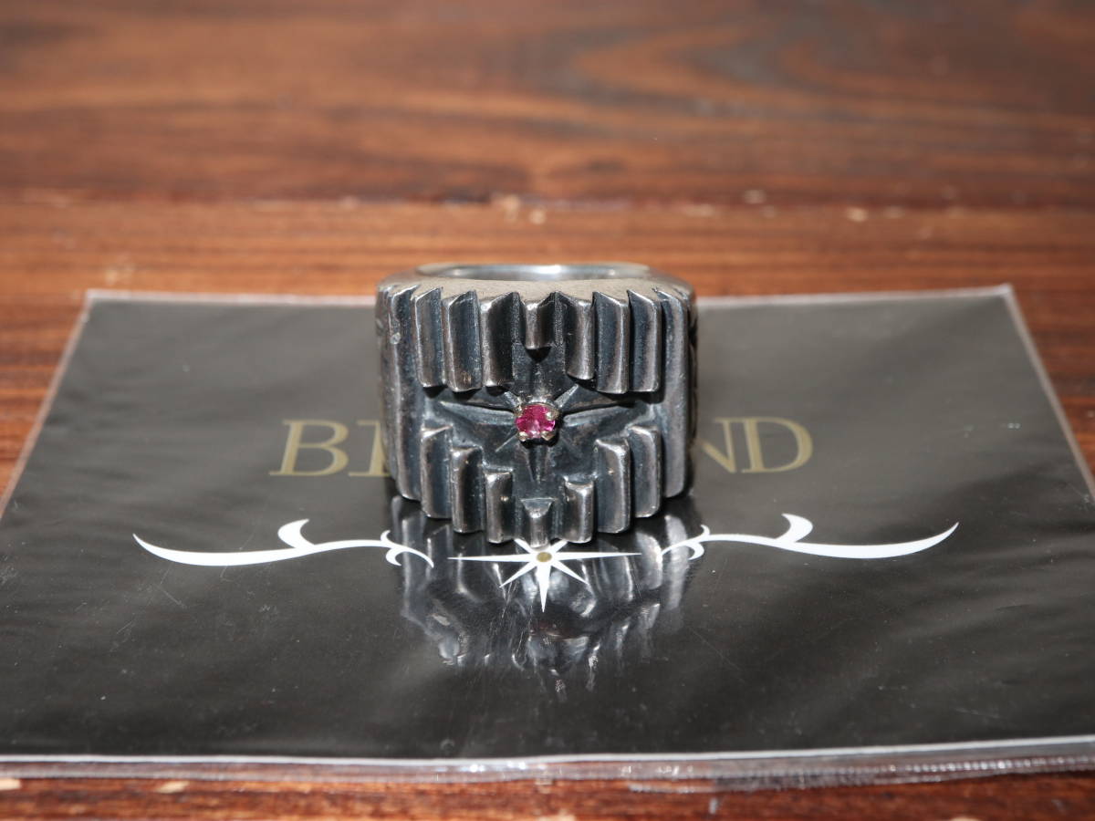 特注品 BIGHAND ビッグハンド ルビー リング ／ イーグル 指輪 アクセ