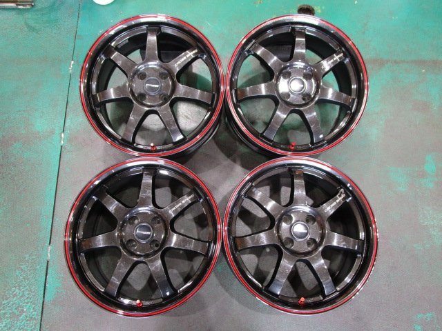 ☆XSPEED クロススピード 4本 7J+50 PCD100 プリウス レガシィ BRZ 86