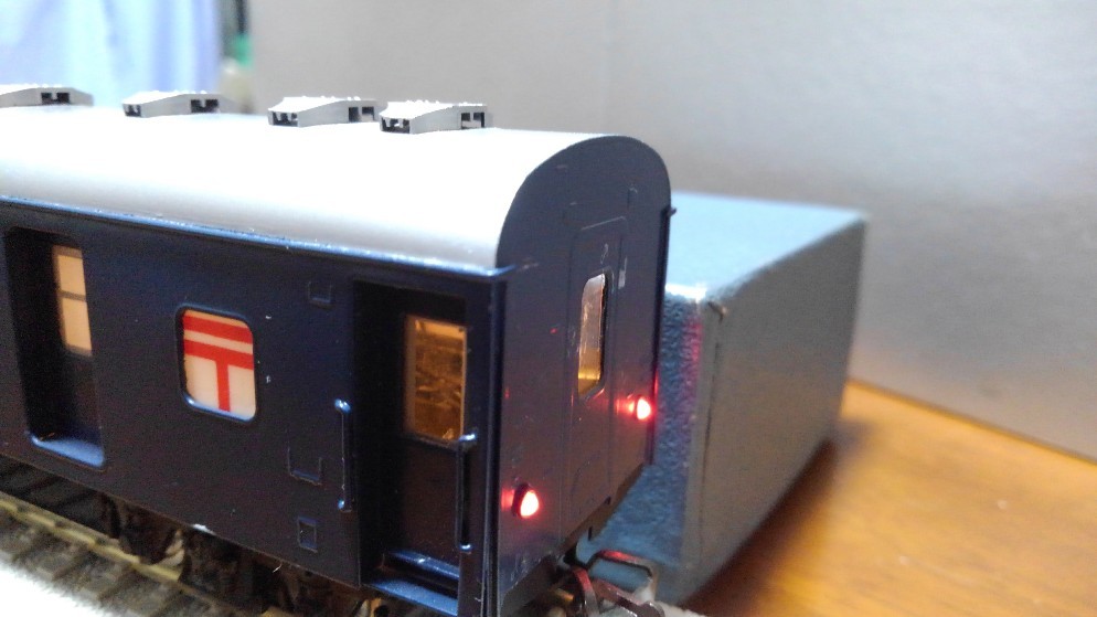 HOWA（豊和製作所） 10系客車（オユ10・青） 中古品 HOゲージ