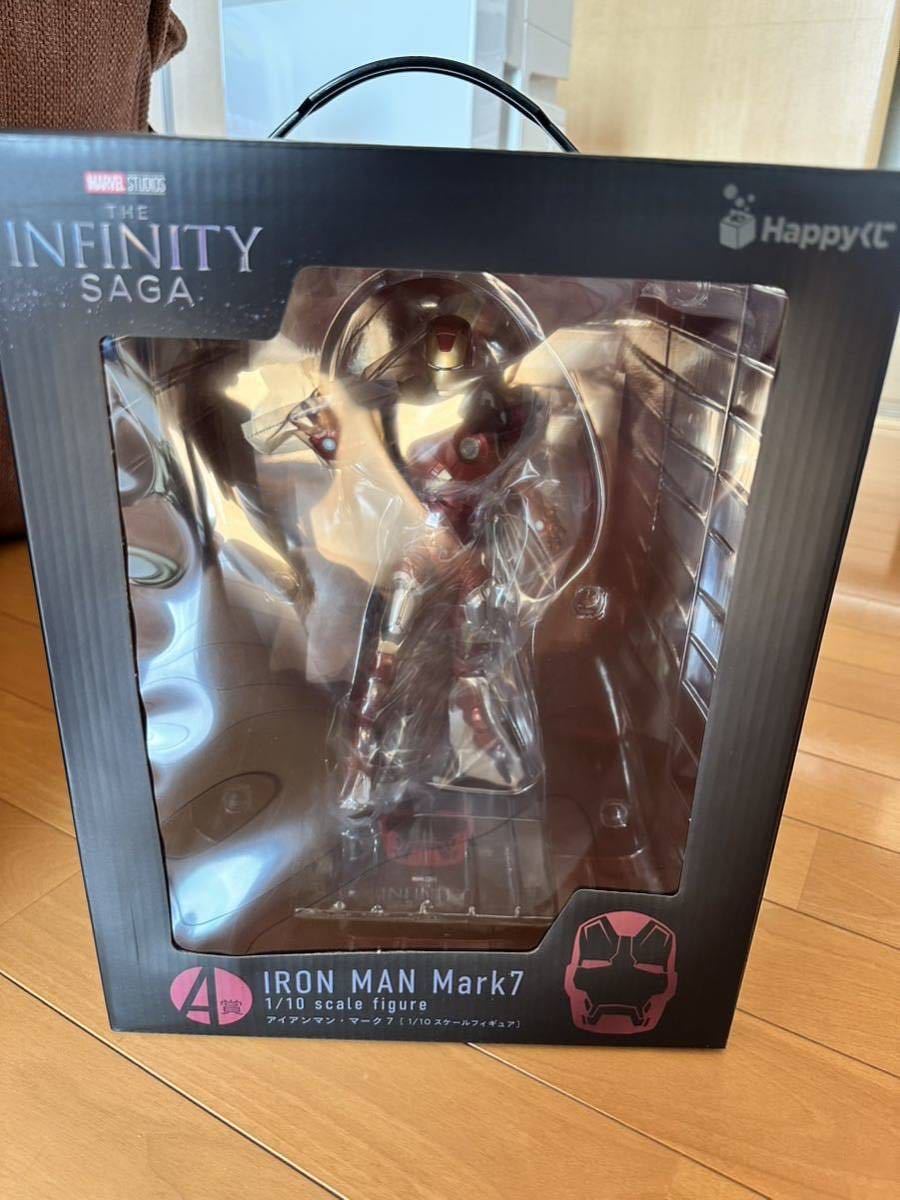 未開封 Happyくじ MARVEL Infinity SAGA 1/10 A賞 アイアンマン マーク