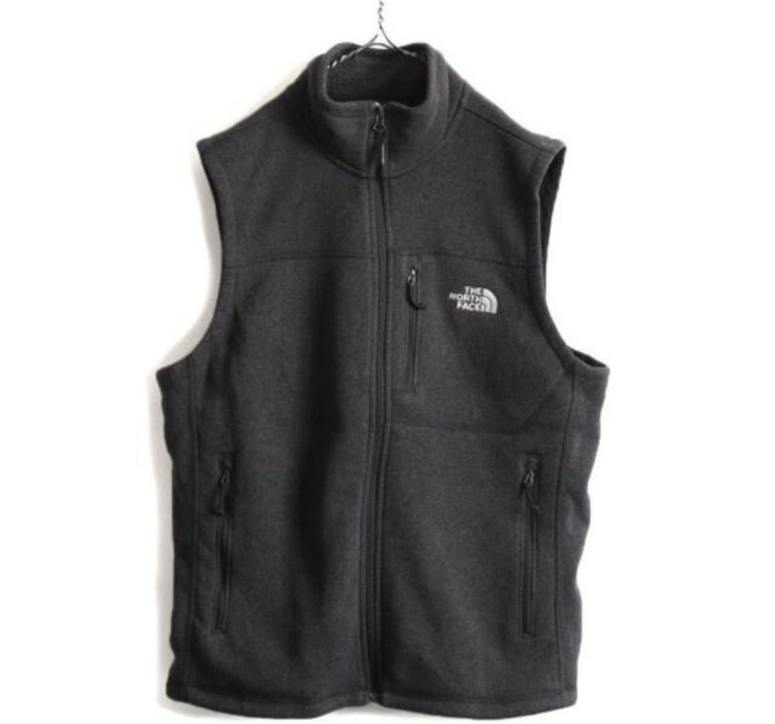ノースフェイス ベスト L フリース チャコール Northface 