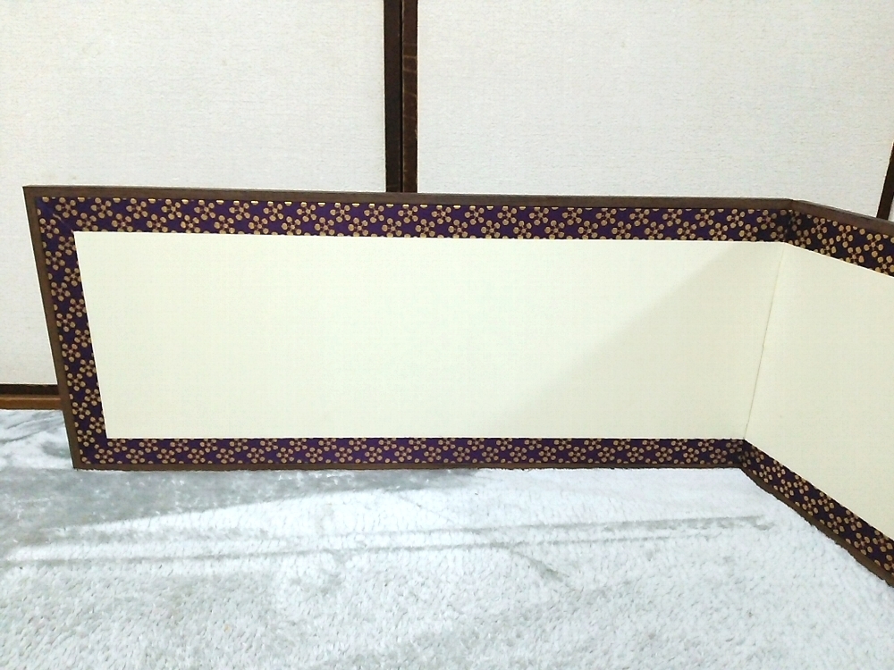 ☆【一美堂】☆茶道具☆七宝透 利休梅☆『風炉先屏風』☆美品☆名品 