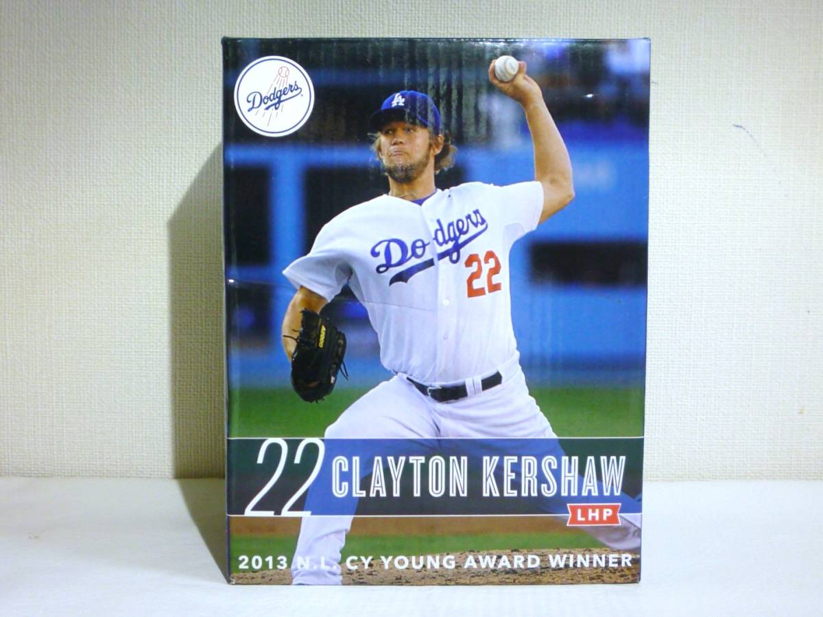 MLB球場配布【クレイトン・カーショー サイヤング賞(2011/2013)ボブルヘッド／LAドジャース (2008-)】送料750円～