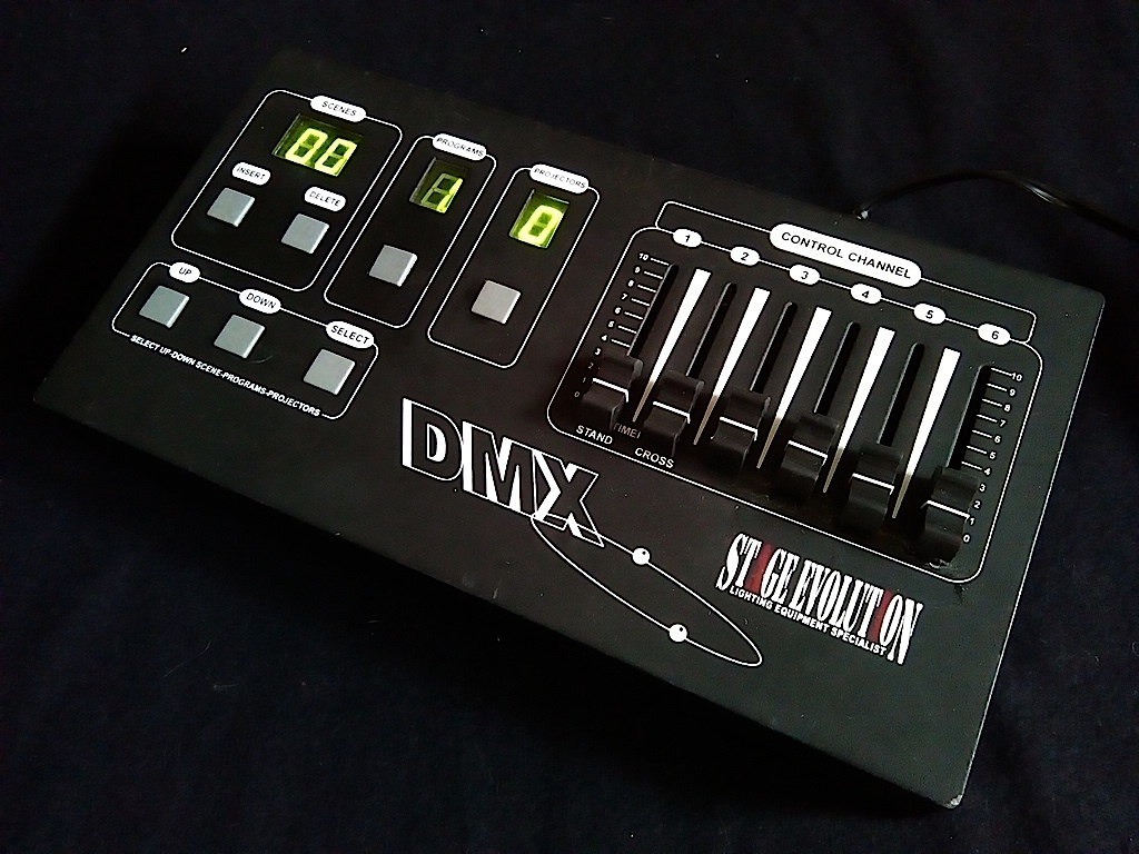 STAGE EVOLUTION DMX OPERATOR LITE 通電確認のみ HOW TO 「 照明講座
