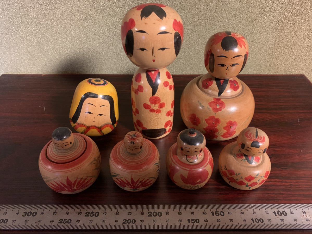 こけし7点 こけし7点