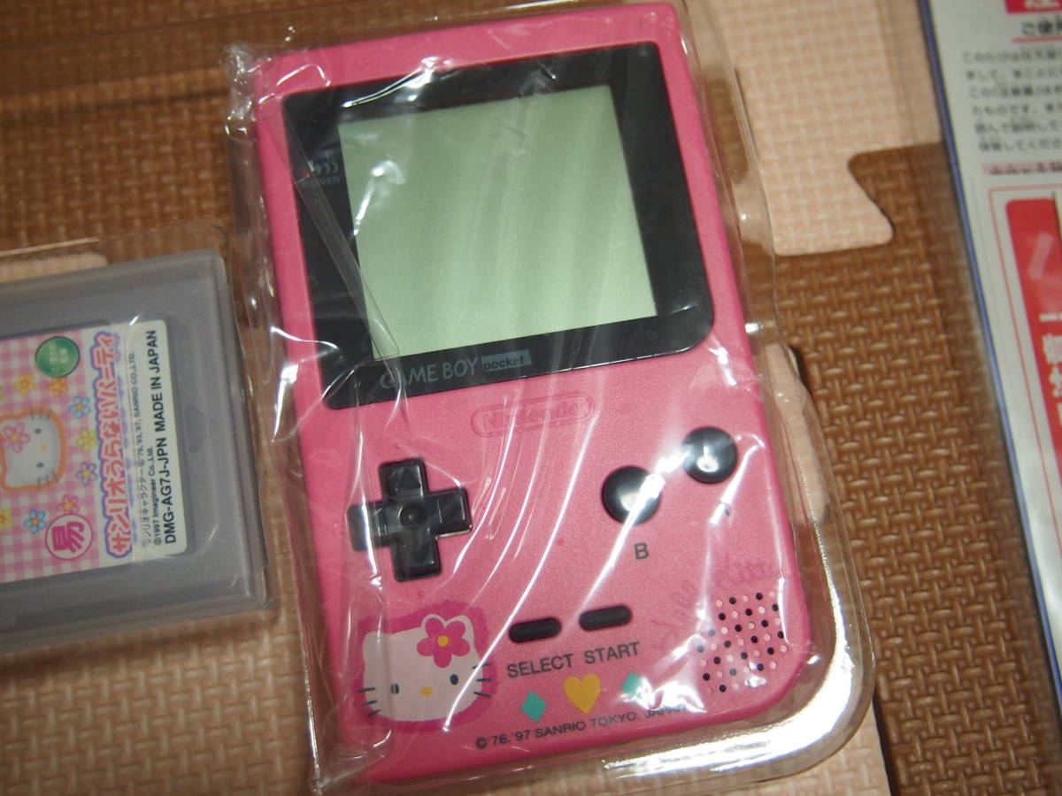 1円スタート 未使用？美品 Hello kitty Nintendo ゲームボーイ 