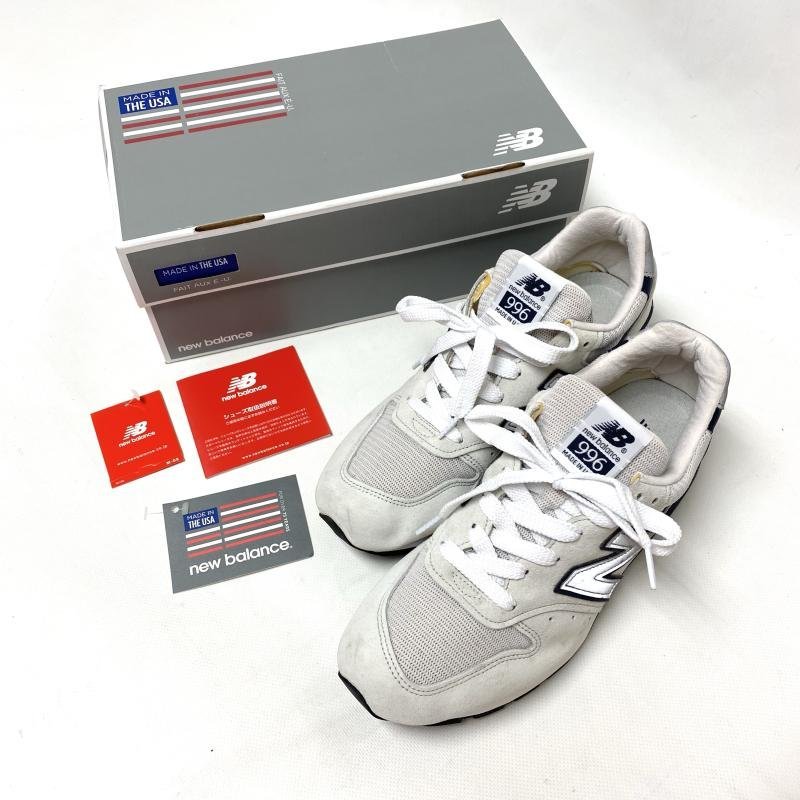 ニューバランス M996CFIS MADE IN USA スエード スニーカー シューズ USA製 アメリカ製 / 620 スニーカー 27.0cm 無地