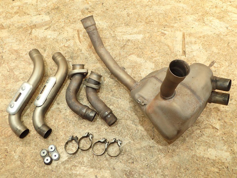 【送料Lサイズ】DUCATI ZDMM414AA6B083*** モンスターS2R エキゾーストパイプ 検.( エキパイ MS2R 20234 14 M0