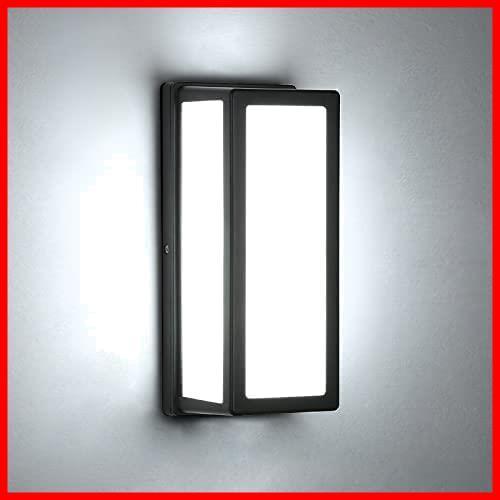 ★ホワイト★ Lightess LED ポーチライト 玄関灯 玄関ライト ブラケットライト 防水 防雨型照明器具 ウォールライト センサーなし 屋外