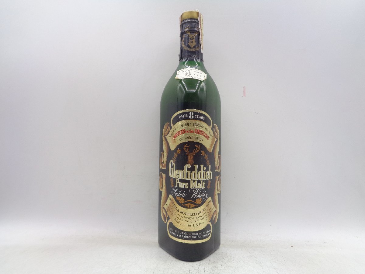 GLENFIDDICH 8年 グレンフィディック ピュアモルト スコッチ 