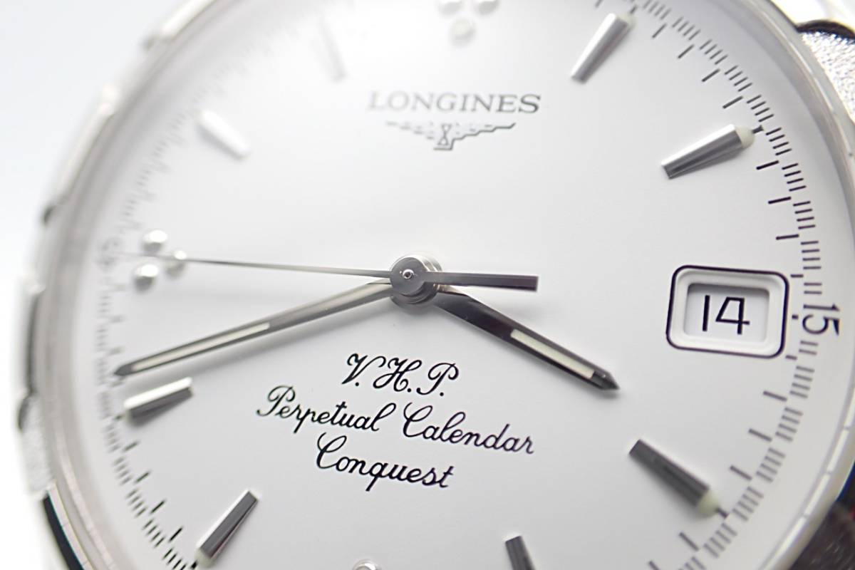 1円～◇稼働品 美品◇LONGINES ロンジン Conquest コンクエスト V.H.P 