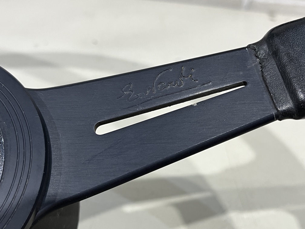 ナルディ クラシック　36.5パイ　当時物　FET FET NARDI CLASSIC LEATHER 36φ ] 360mm スエードレザー ブラック