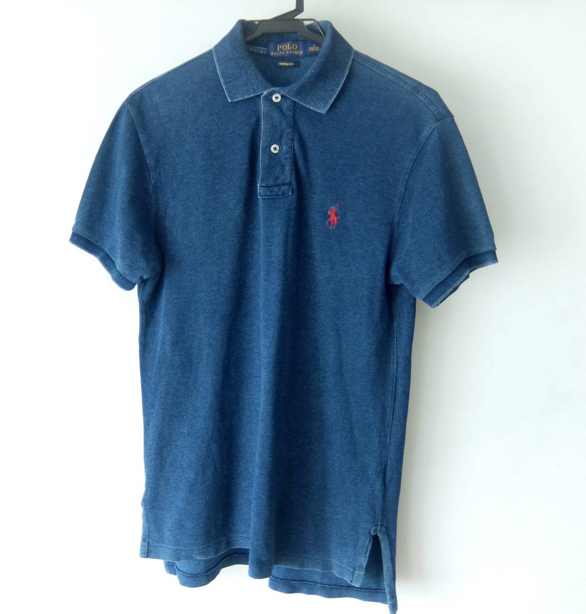 POLO RALPH LAUREN ラルフローレン ポロシャツ ポニー刺繍 藍染め
