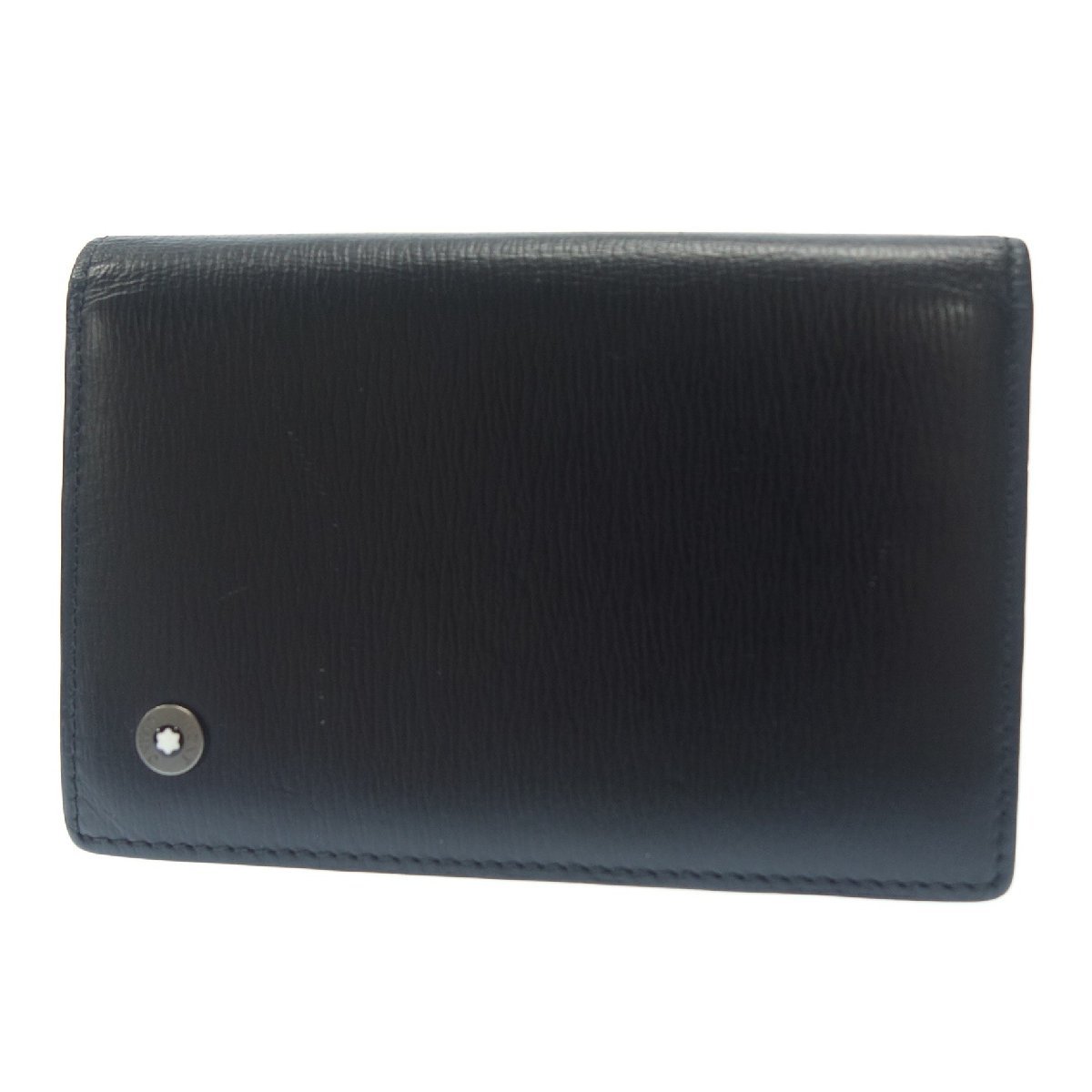 中古◇モンブラン カードケース 名刺入れ レザー 黒 MONTBLANC【AFI6