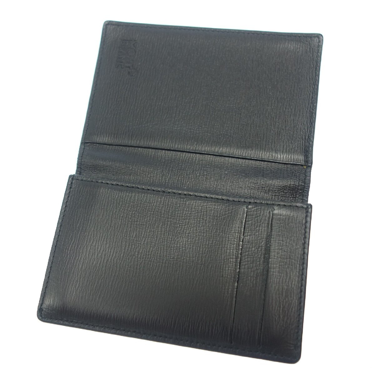 中古◇モンブラン カードケース 名刺入れ レザー 黒 MONTBLANC【AFI6