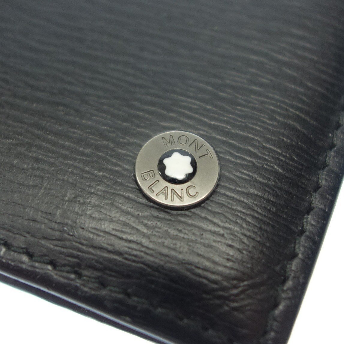 モンブラン 未使用 ブラック名刺入れ 中古◇モンブラン カードケース 名刺入れ レザー 黒 MONTBLANC【AFI6
