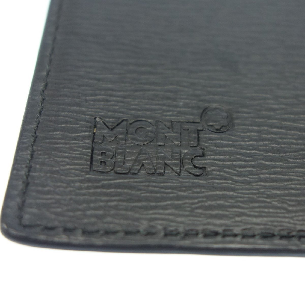 中古◇モンブラン カードケース 名刺入れ レザー 黒 MONTBLANC【AFI6