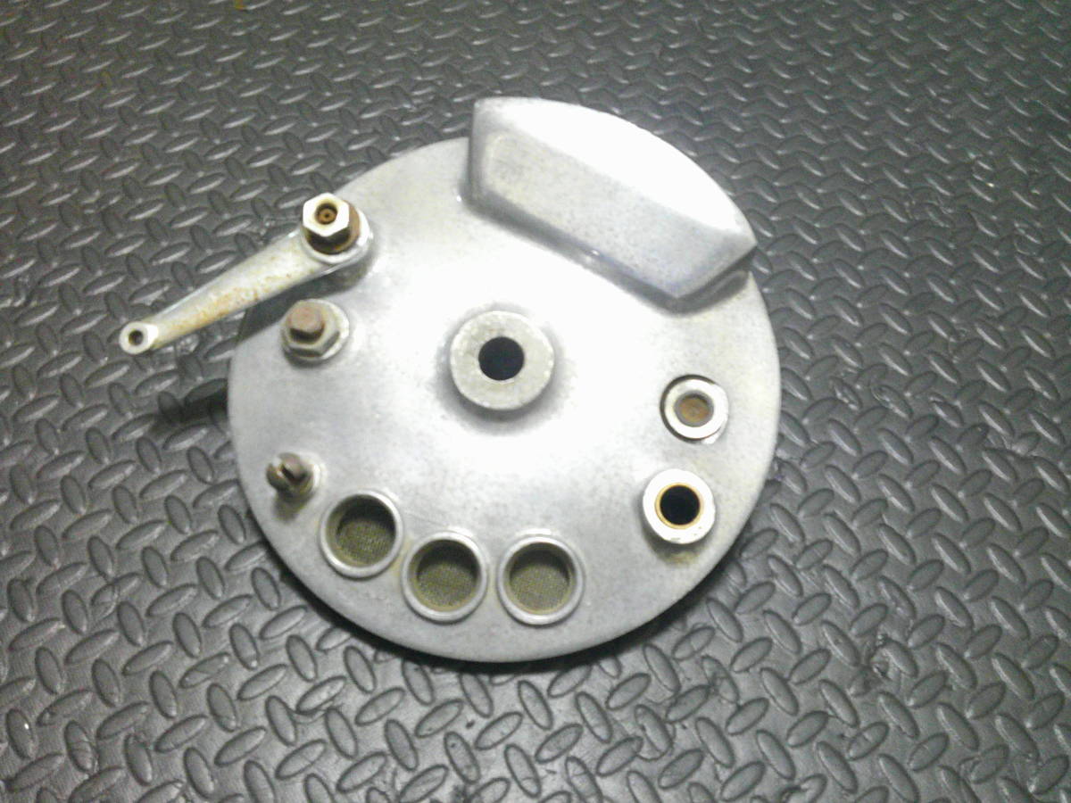 CB72?フロントブレーキパネル 車種不明 フロントブレーキシュー [NO