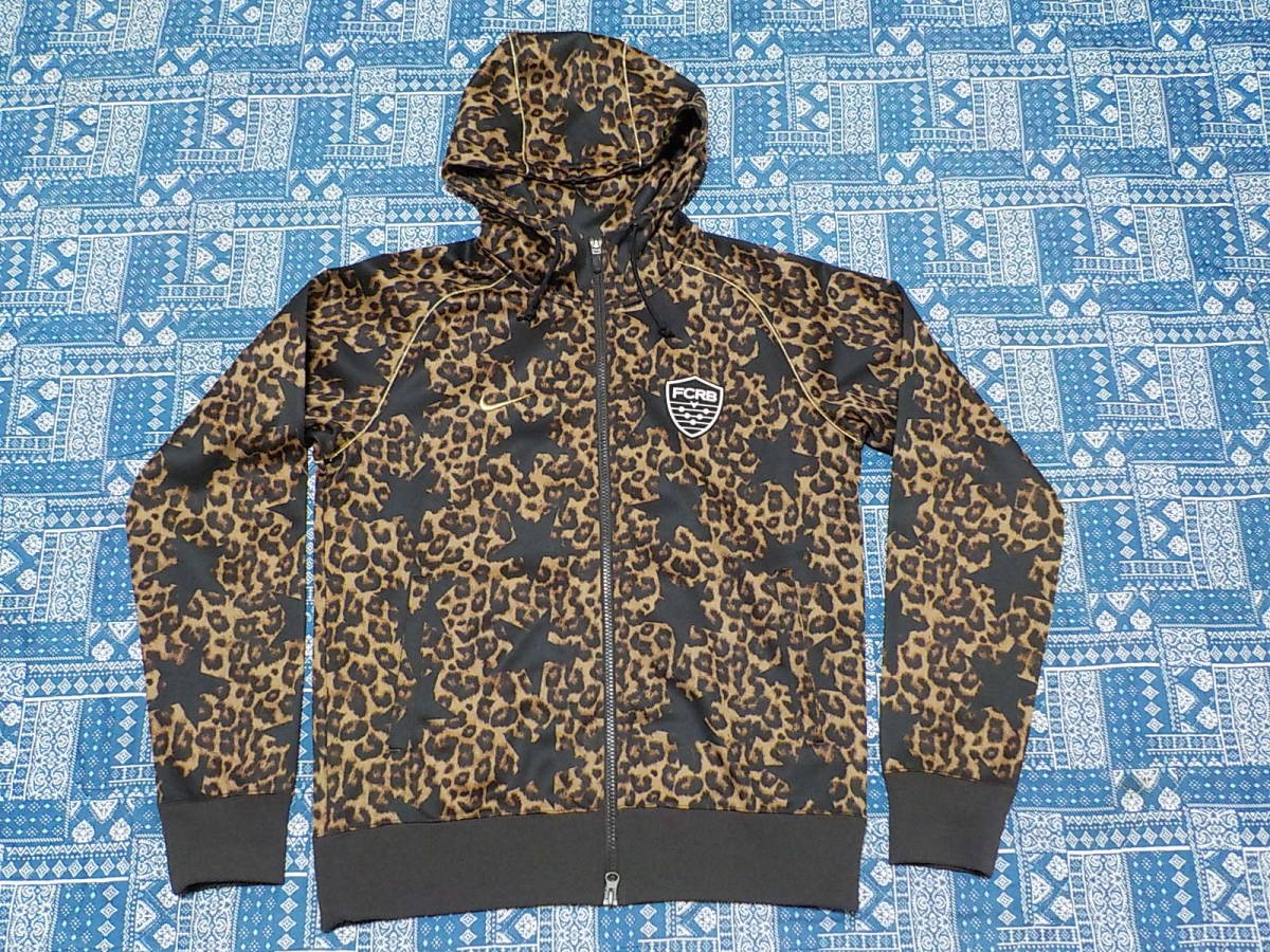 美品 2013AW NIKE FCRB FIVE HOODED PDK セットアップ ジャージ