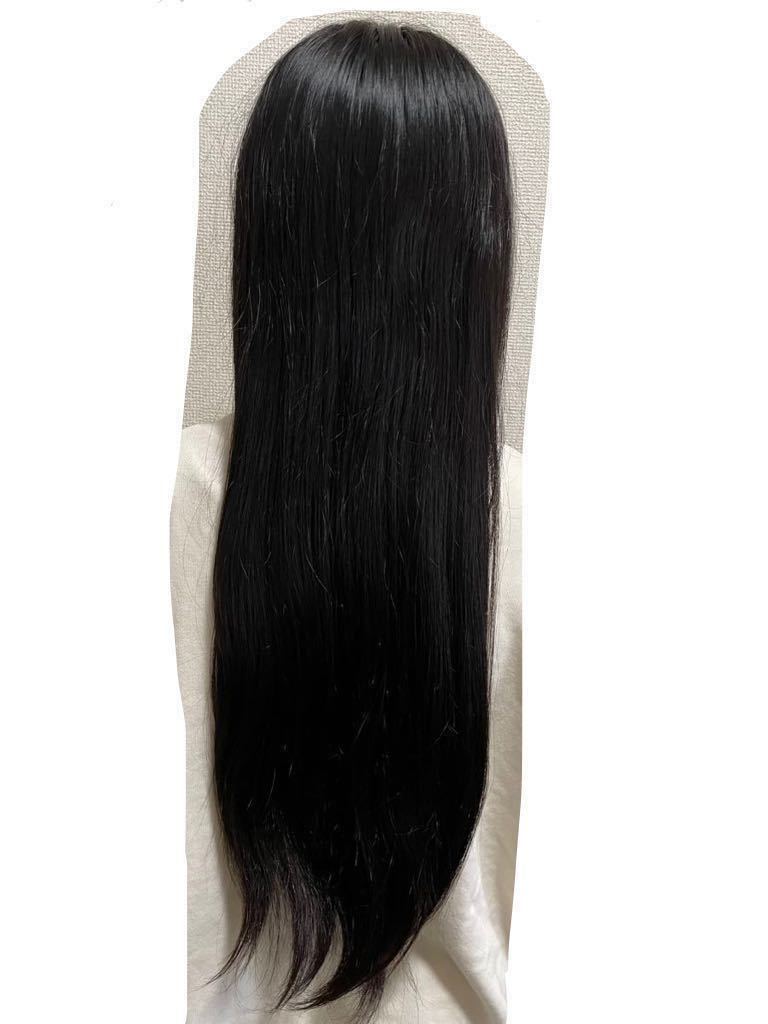 髪束　髪の毛 日本人女性 10代　147g バージン毛　31cm以上