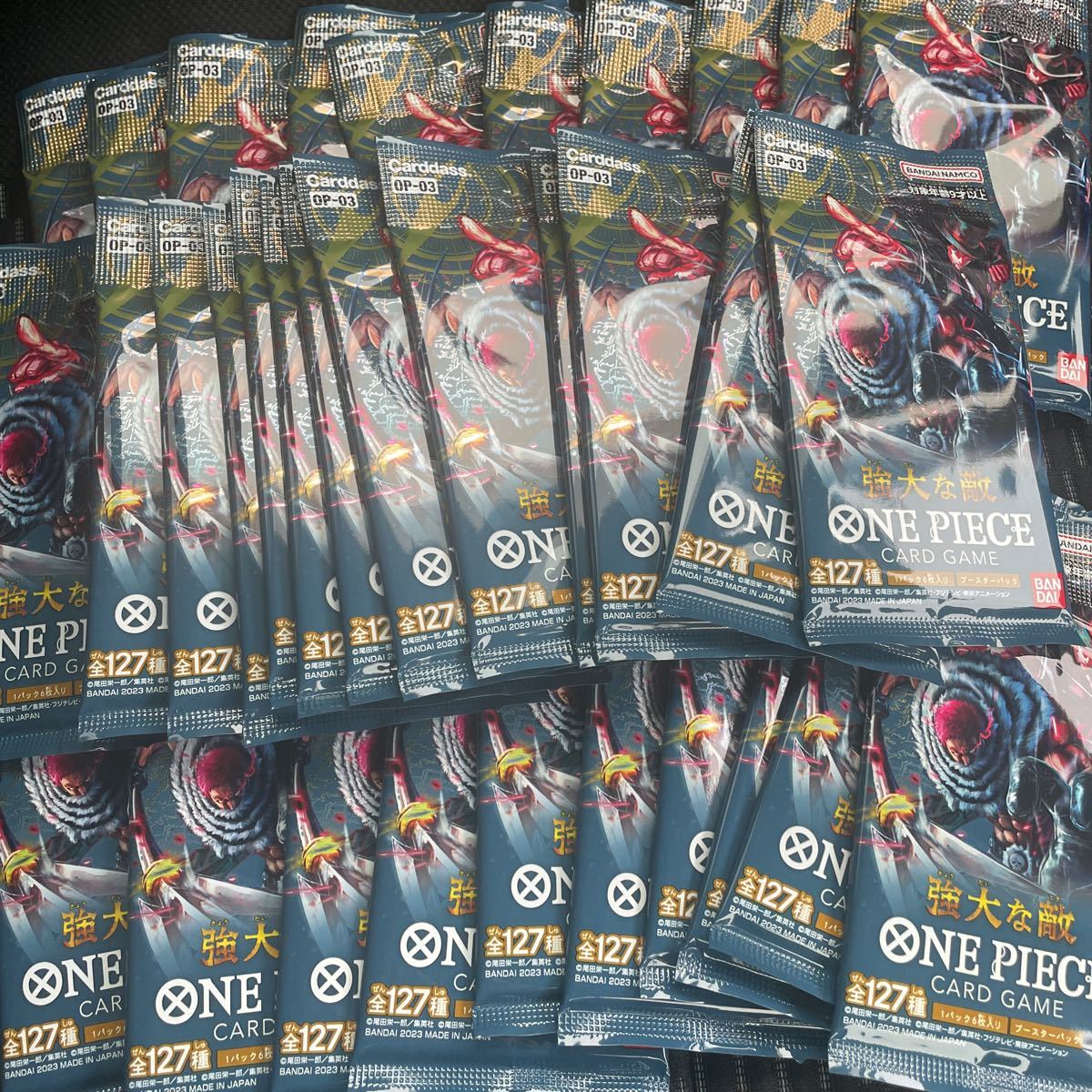 1円スタート 未開封 ワンピース カードゲーム 強大な敵 バラ33パック OP-03 カードダス バンダイ