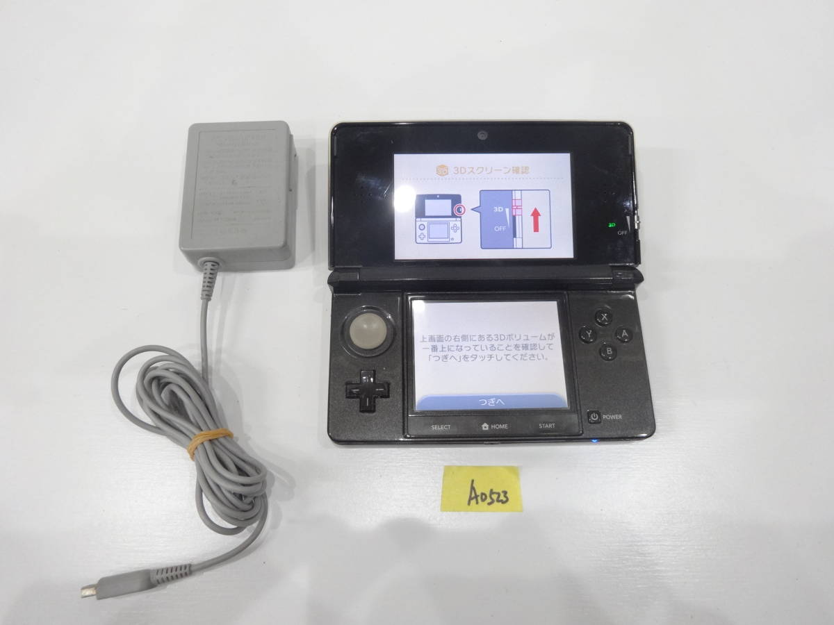 ニンテンドー3DS 任天堂 ゲーム機本体 初期化動作確認済み A0523