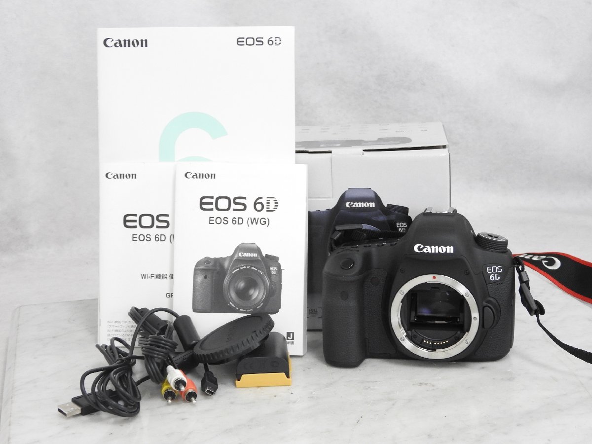 ☆ Canon キヤノン デジタル一眼レフカメラ EOS 6D ボディのみ ☆中古☆