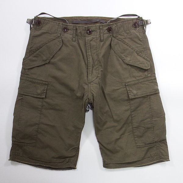パンツ visvim EIGER SANCTION SHORTS (GIZA C/NY) 美品 18ss visvim EIGER SANCTION SHORTS(GIZA C/NY) 2 GREEN SANCTION