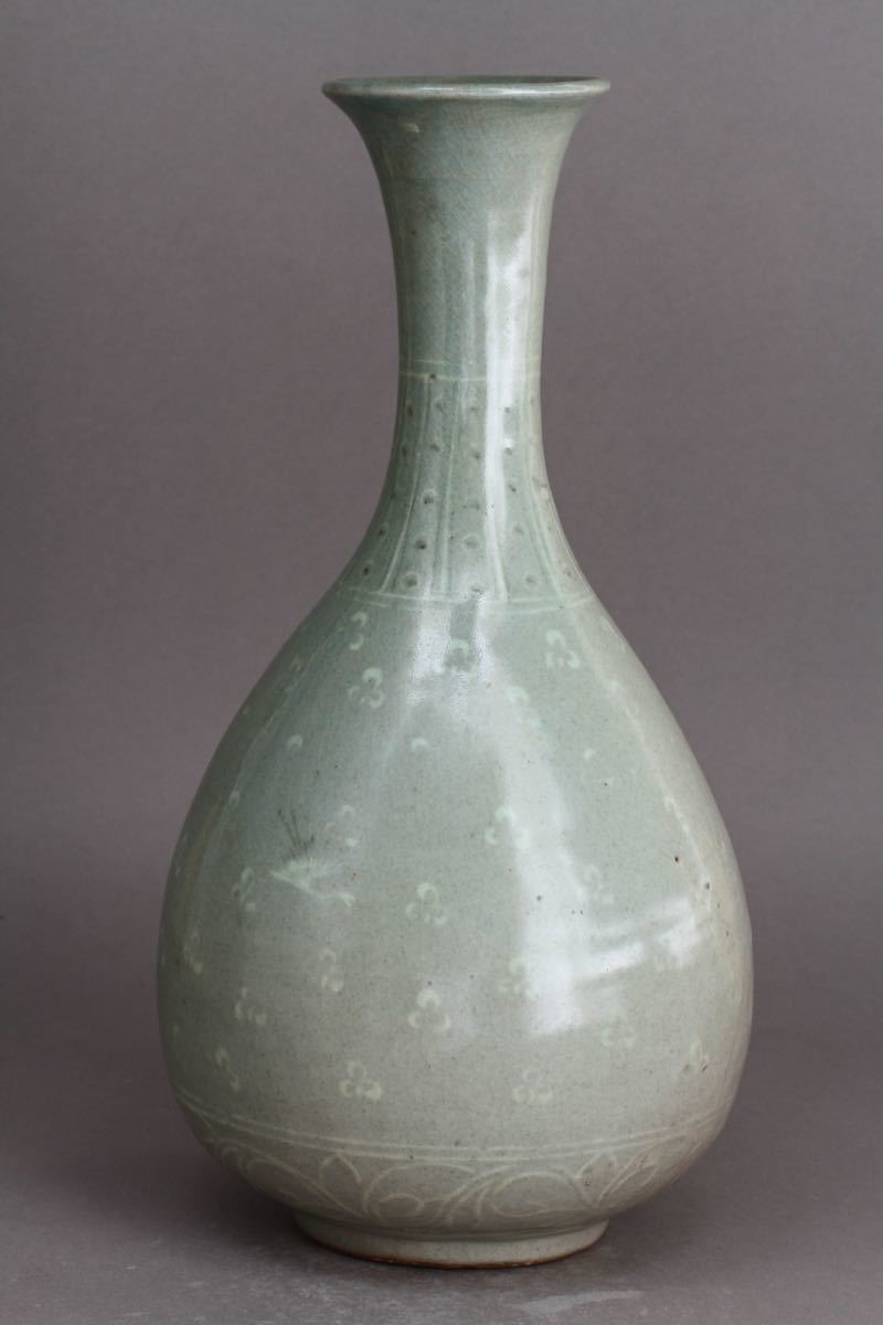 GE】Y1159【コレクター所蔵品】時代 波斯青釉茶碗 /イスラム古陶 美術