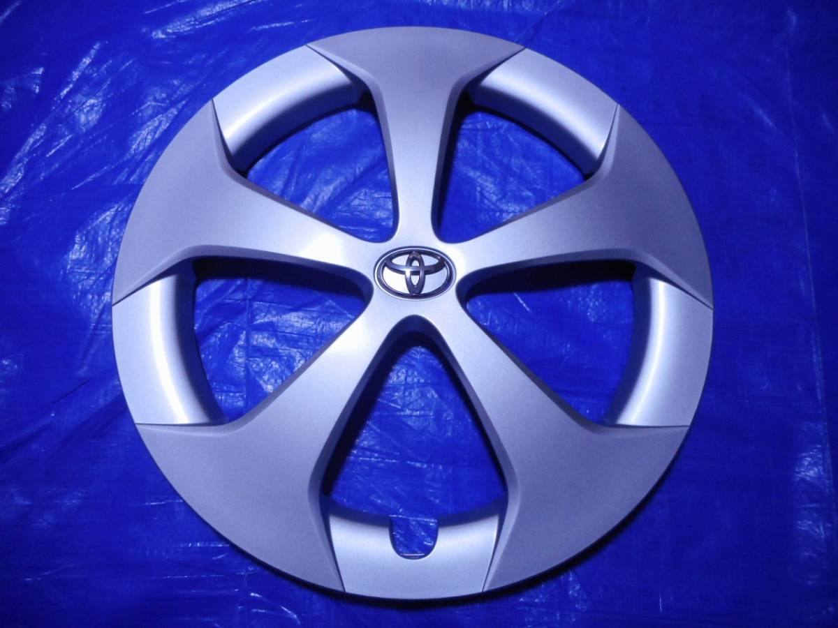 未使用品 美品 ZVW30 プリウス 純正 15インチ ホイールキャップ ホイールカバー 後期 1枚 42602-47060 トヨタ 30系 ①