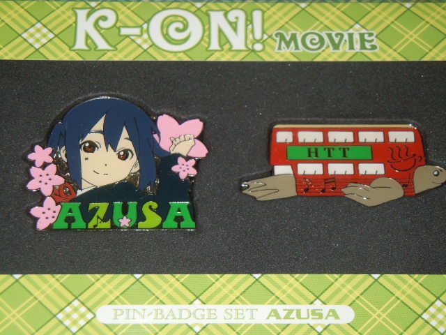 ピンバッジセット 映画 K-ON けいおん 澪＆梓 かきふらい 芳文社/桜高軽音部/ムービック/TBS/京都アニメーション(その他)｜売買され ...