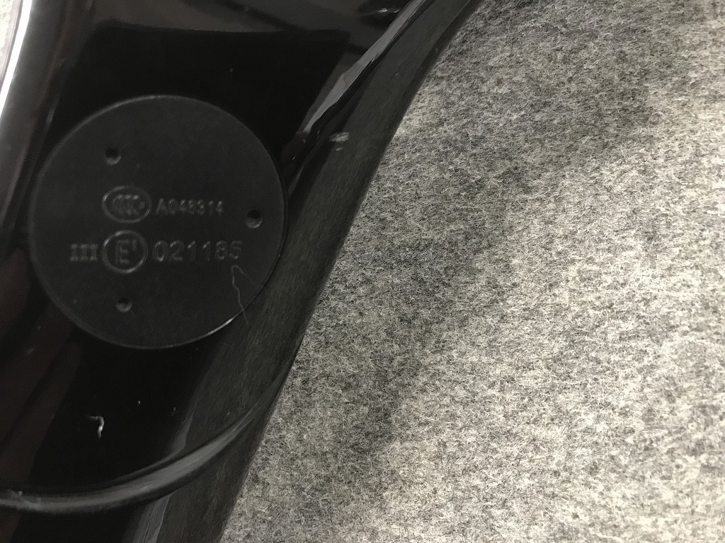BMW3シリーズ ドアミラー助手席側 ブラック YS17 a-2808 YM BMW