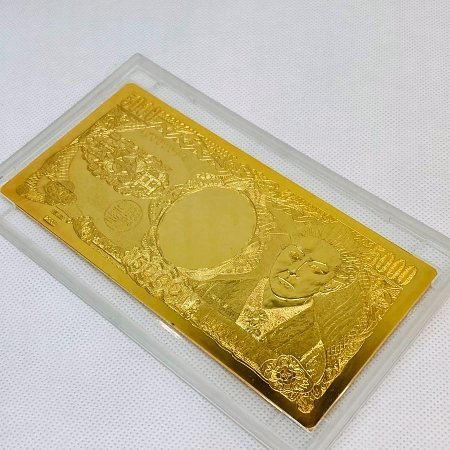 井島貴金属精錬　純銀シート　葛飾北斎(白波) 井島貴金属精錬 純銀シート 葛飾北斎(白波) 新品井島 ○純銀インゴット