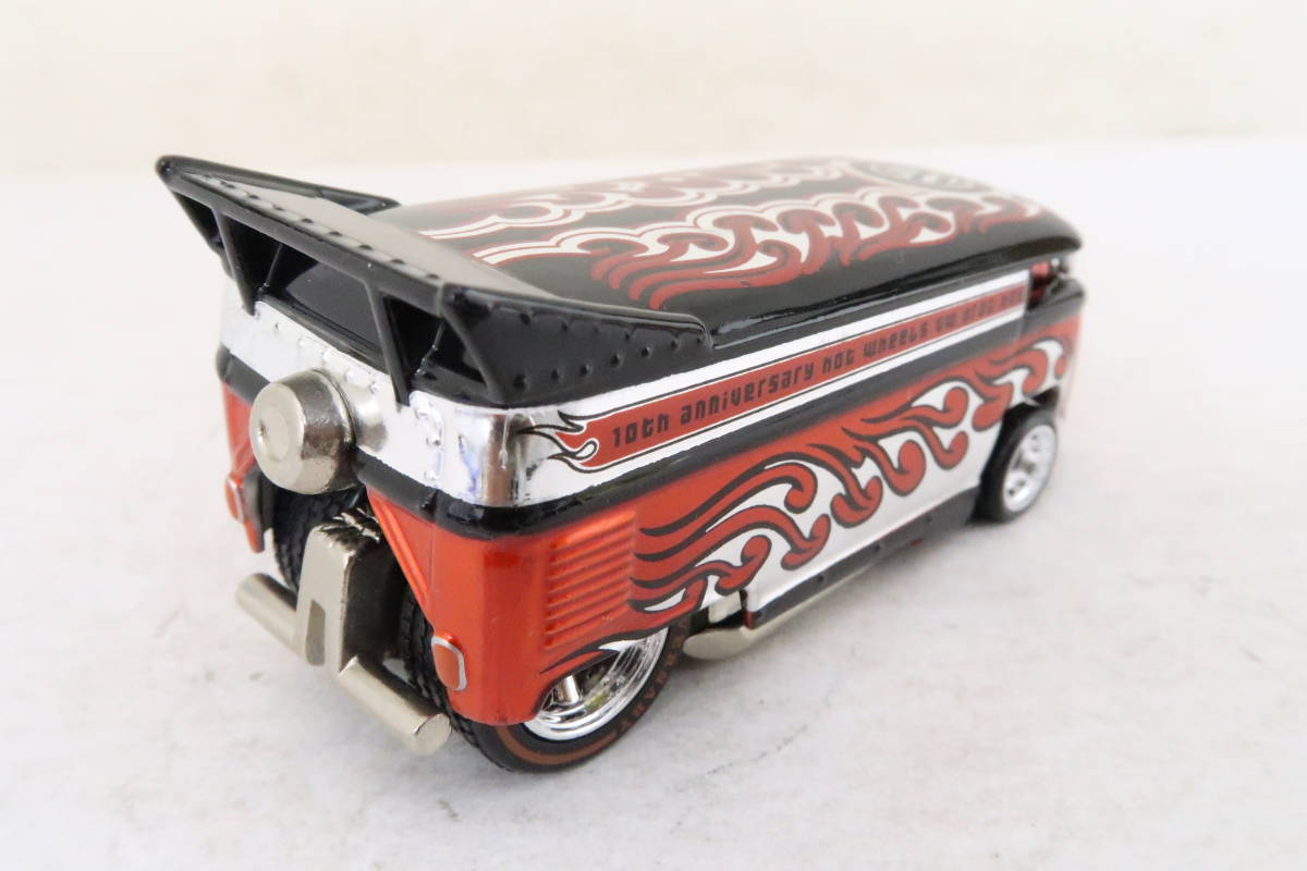 Hot-Wheels 10th anniversary vw drag bus VOLKSWAGEN ROD ワーゲン