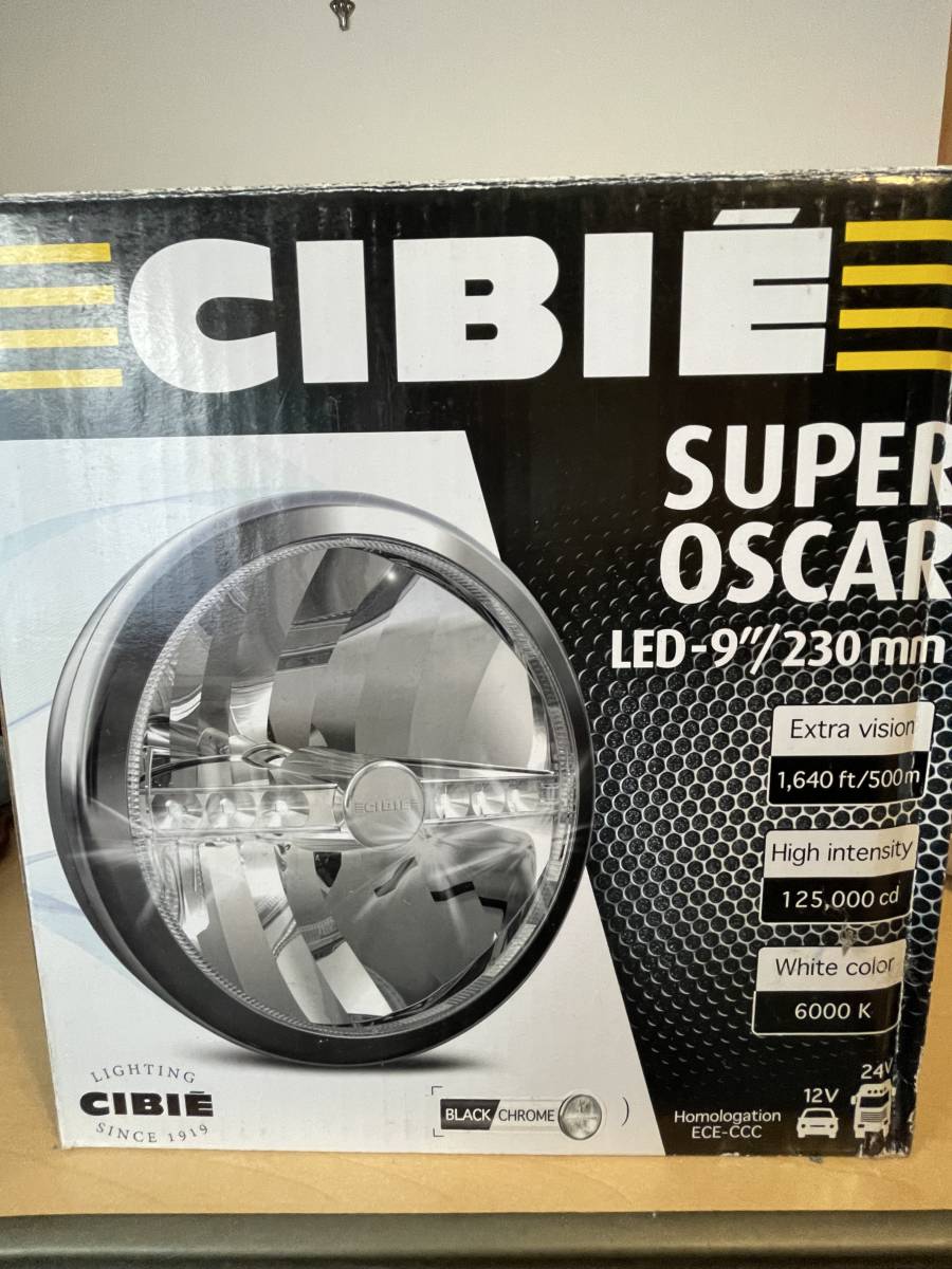 Super Oscar Cibie LED Chrome Cibié Vision Full WB 0 LP 1 Lights