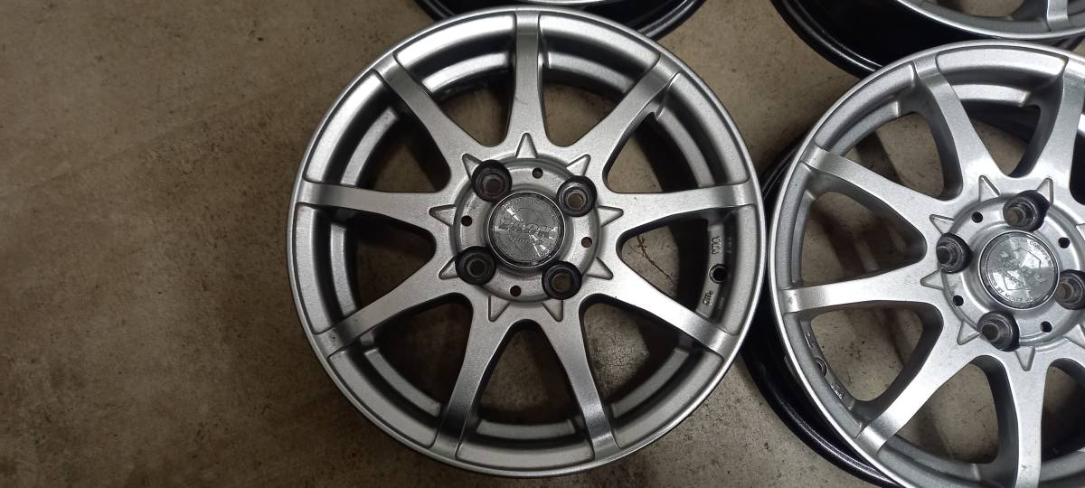 ☆MONZA ZACK Sport-9 14×4.5J ET45 4H PCD100 ハブ径73mm アルミ ☆MONZA ZACK Sport-9 14×4.5J ET45 4H PCD100 ハブ径73mm アルミ