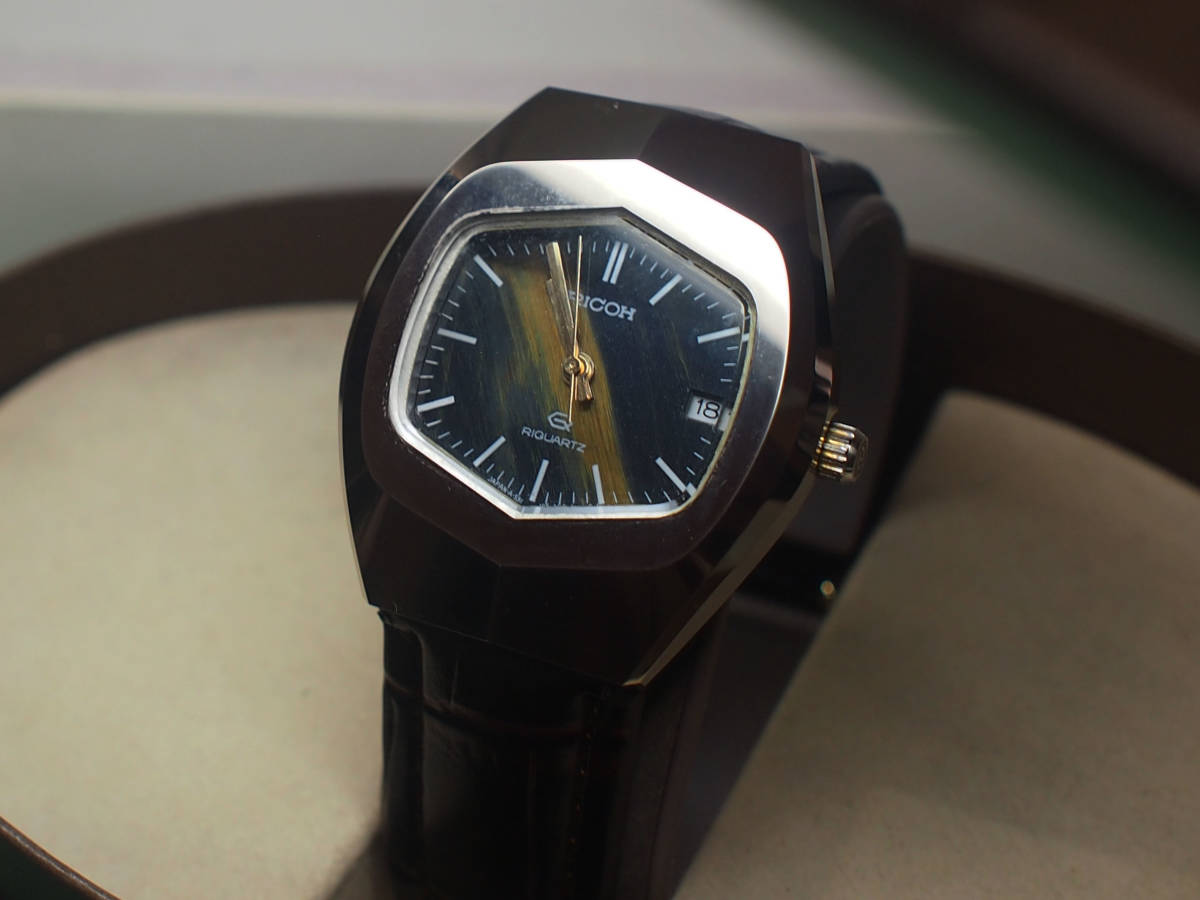 RICOH TIGER EYE 腕時計 ジャンク タイガーアイ RICOH TIGER EYE