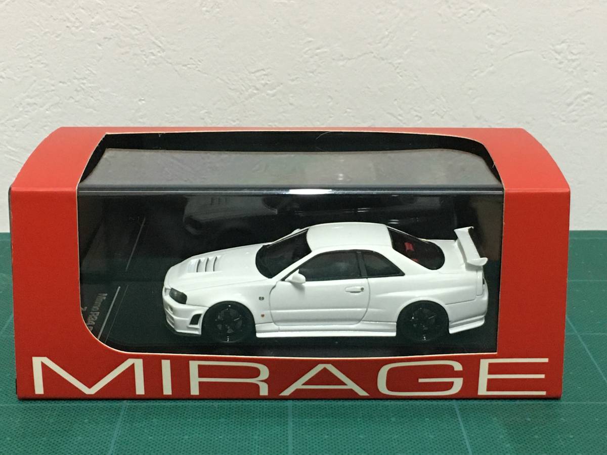1/43 hpi Nismo R34 GT-R Z-tune 【8819】ホワイト （ミラージュ） hpi