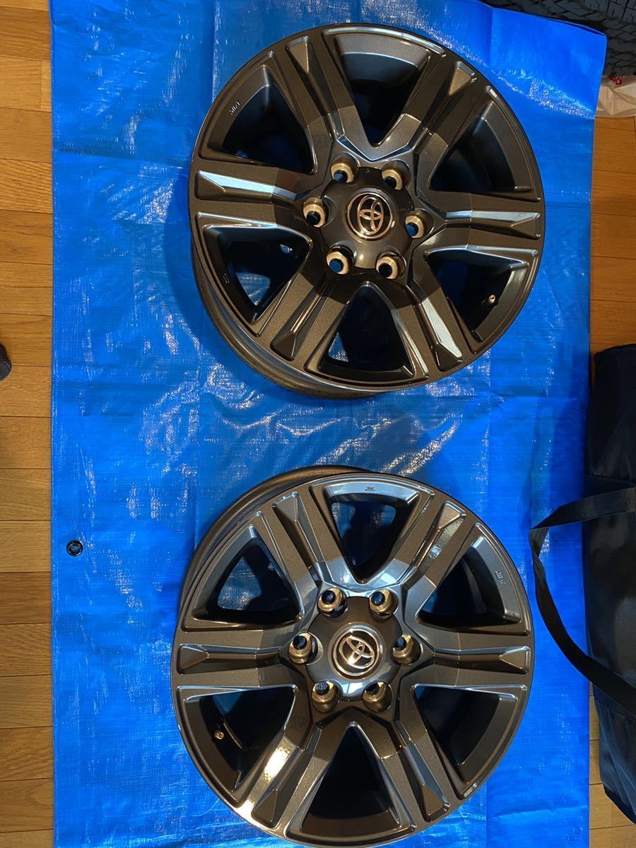 gun125 hilux ハイラックス zグレード 純正アルミ 4本 ハイラックス Z